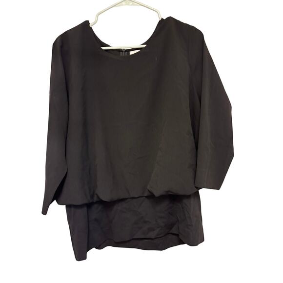 CAbi 5205 ‘Indulgence’ Blouse Black Women’s Size Large - Picture 4 of 7